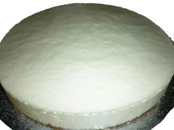 Plain cheesecake